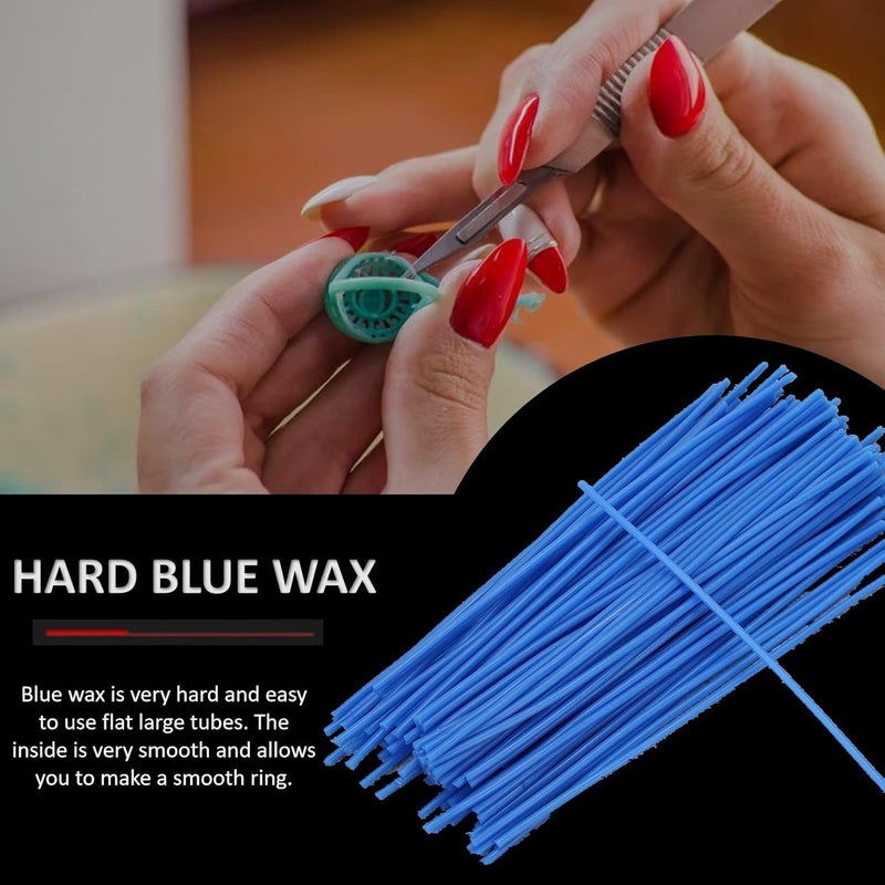Ruining Casting Wax Line Wire, 2.5mm Jewelers Wax Wire Jewelry Design Wax Dental Wax Making Investment Wax Carving Wax Moulding Wax Line f - Image 4